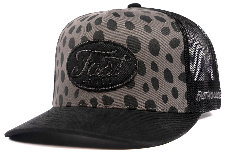 IDOL HAT BLACK CHEETAH