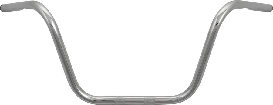 1" BUCKHORN-BAR 10" RISE CHROME
