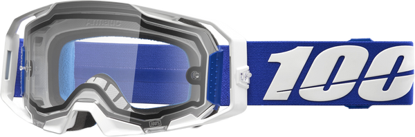 ARMATIC  ENDURO MOTO GOGGLE BLUE CLEAR LENS