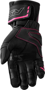 WOMENS S1 GLOVE BLACK/PINK LEATHER
