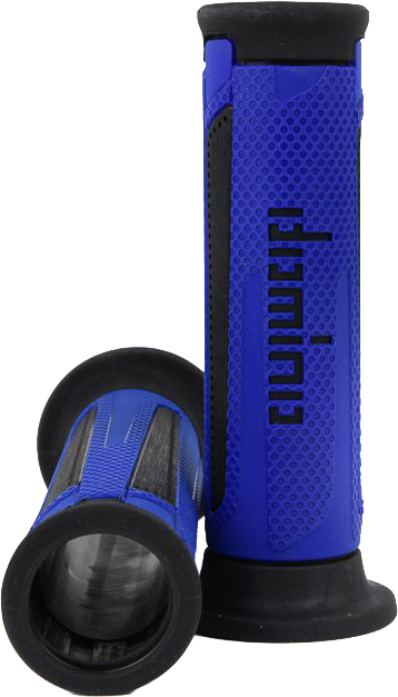 A350 TURISMO GRIPS BLUE/BLACK PAIR