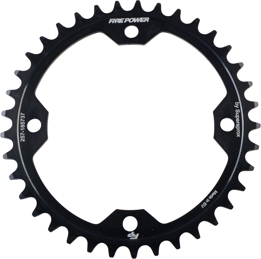 REAR SPROCKET STEEL 37T BLK