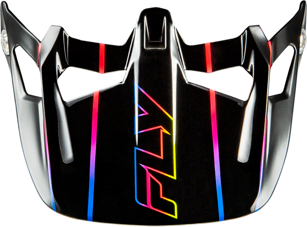 WERX-R CARBON FLOW VISOR BLACK/MULTI