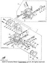 CAP, CARBURETOR | 6K8-14481-10-00