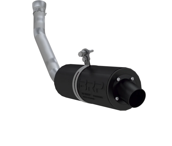 SINGLE SLIP-ON SYSTEM W/ 4.25" SPORT MUFFLER BLK | AT-6200SP