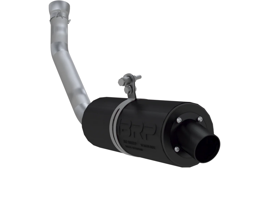 SINGLE SLIP-ON SYSTEM W/ 4.25" SPORT MUFFLER BLK | AT-6200SP