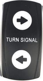 TURN SIGNAL LED SWITCH PRO BACKLIT | SM106-030