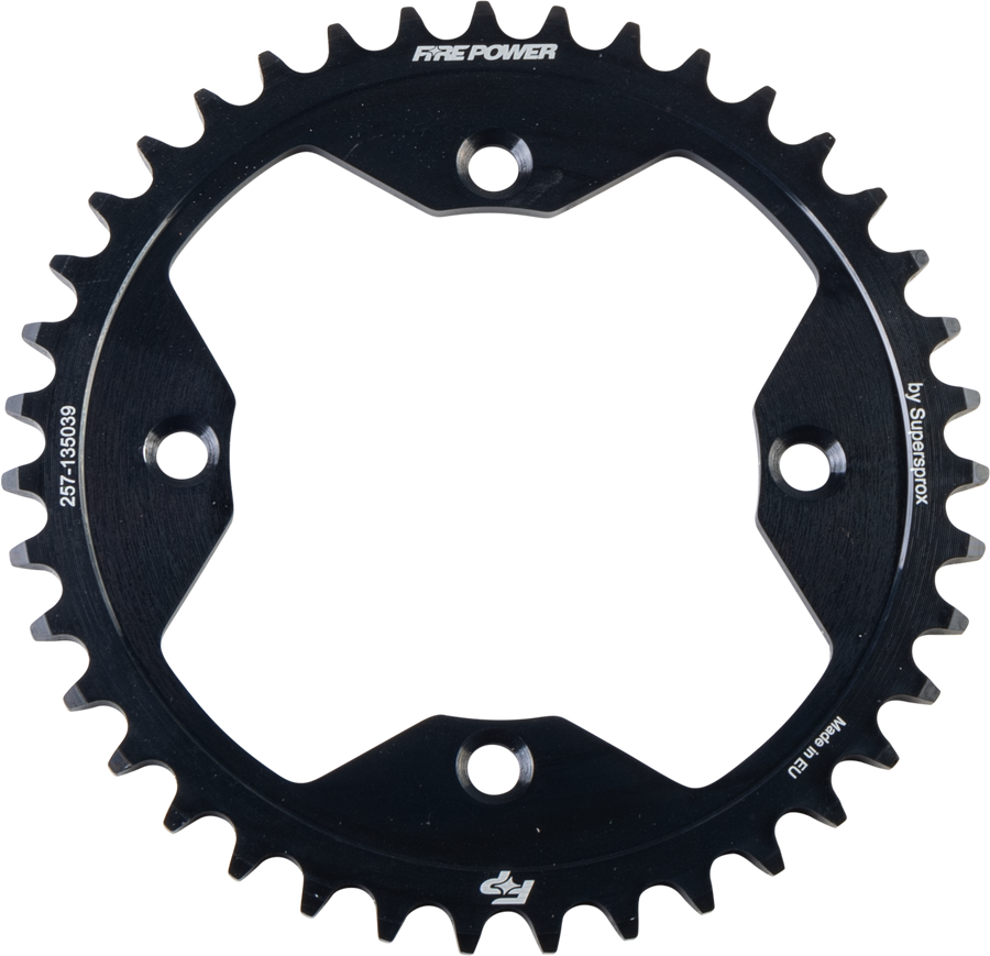 REAR SPROCKET STEEL 39T BLK