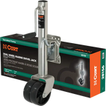 CURT 1500 POUND DUAL WHEEL MARINE JACK
