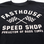 WM CROSSROAD TEE CROP BLK