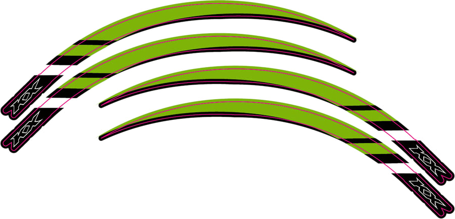 TEAM KAWASAKI RIM DECAL KIT | 40-80-213