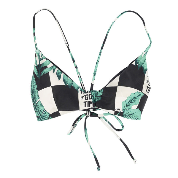 WM POOLSIDE BIKINITOP B/W 2X