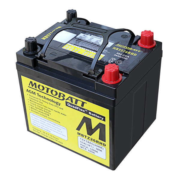 BATTERY MBTZ26RHD SEALED FACTORY ACTIVATED | MBTZ26RHD