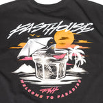 HIDEOUT SS TEE BLACK