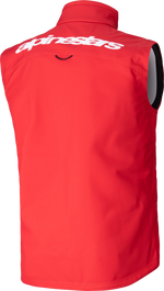 YOUTH TECHSTAR SOFTSHELL VEST BRIGHT RED MD