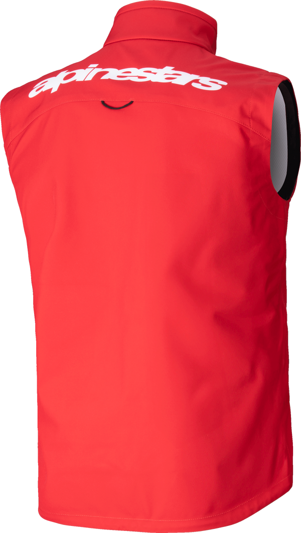 YOUTH TECHSTAR SOFTSHELL VEST BRIGHT RED