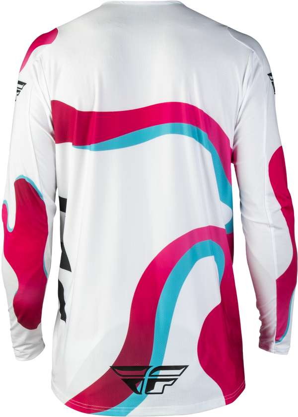 LITE VIBE JERSEY WHITE/PINK/BLUE