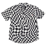 TRIP SS BTN SHRT BLK/WHT
