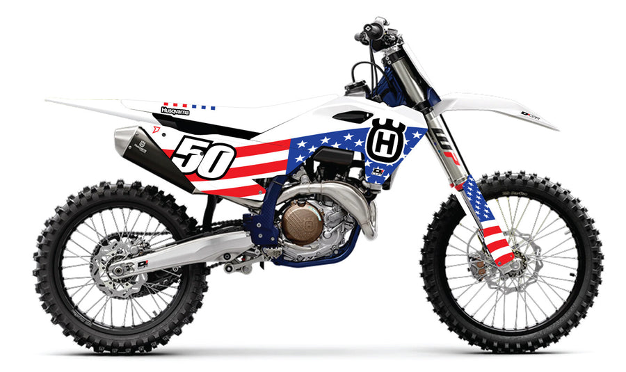 COMP KIT USA 25 HUSQVARNA TC/FC 125-450 WHT BG | 20-70-201