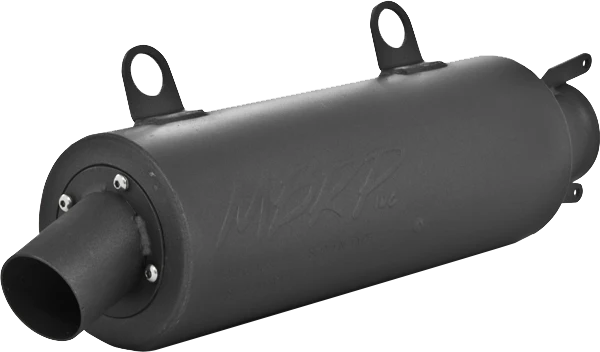 SINGLE SLIP-ON SYSTEM W/ 4.25" SPORT MUFFLER BLK | AT-6508SP