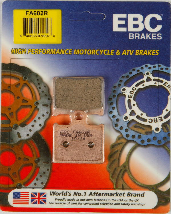 BRAKE PADS FA602R SINTERED R SERIES