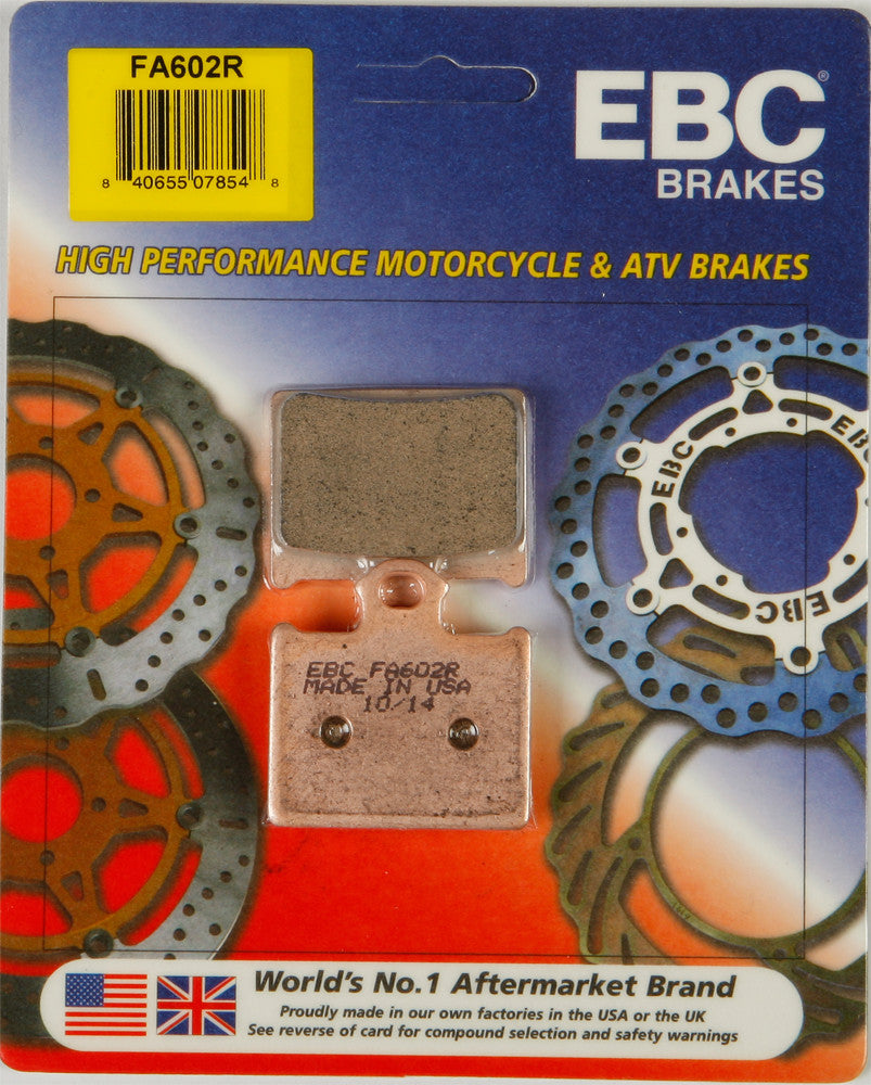 BRAKE PADS FA602R SINTERED R SERIES