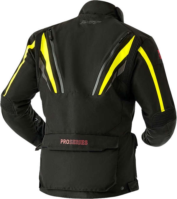 PS PARAGON D3O JACKET BLACK/FLO YELLOW TEXTILE 6XL | 103657F.YEL-56