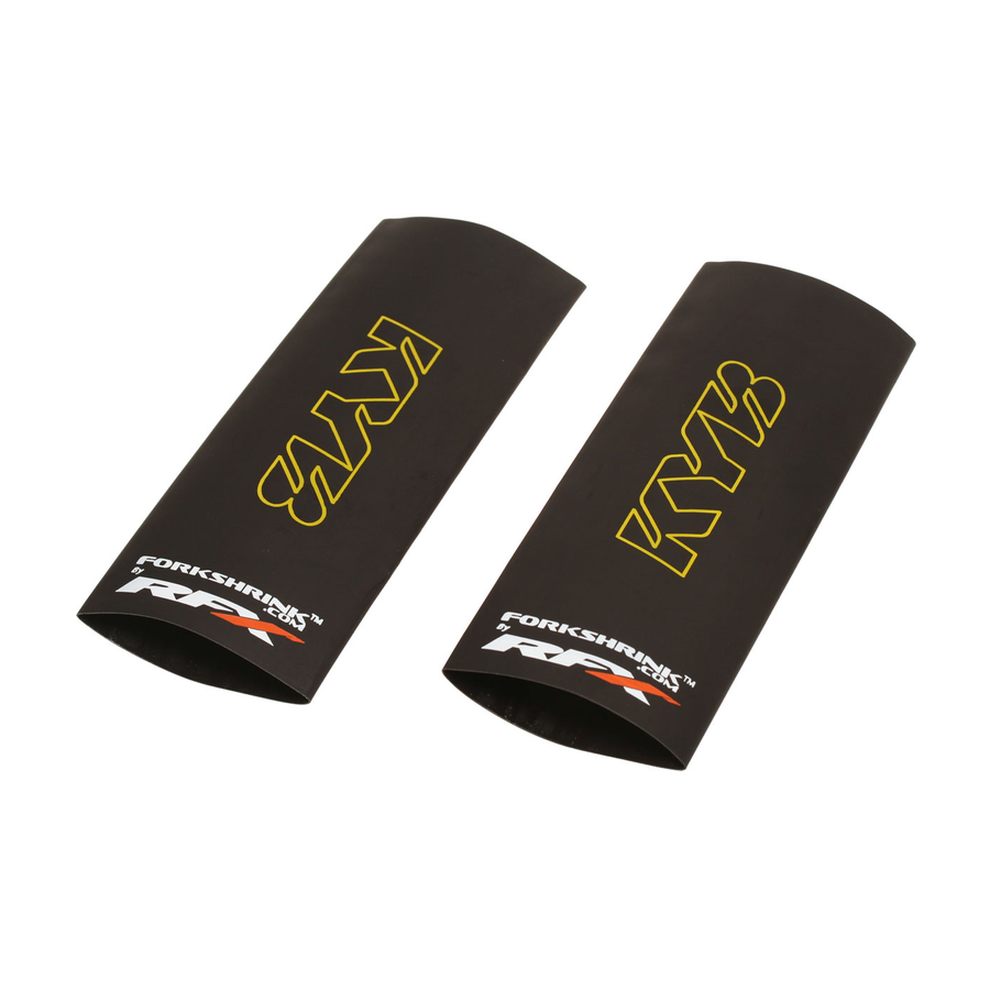 UPPER FORK GUARD YELLOW KYB