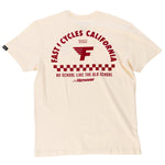 FAST CYCLES TEE NATURAL