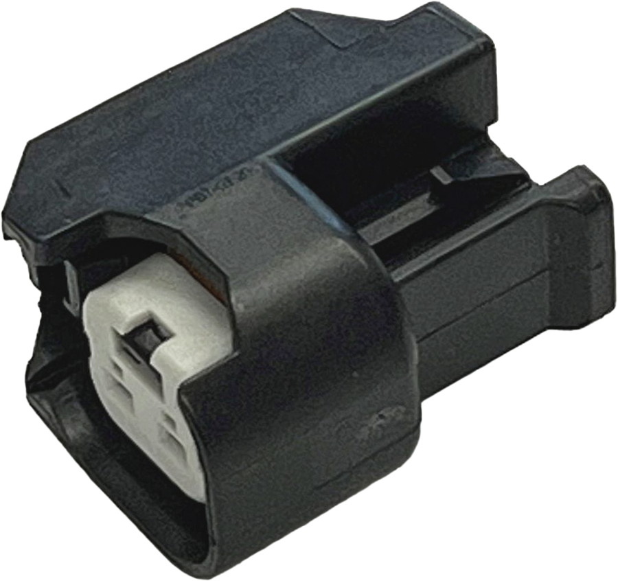 FUEL INJ. CONN. W/ TERMINALS BLACK  `17-UP HD# 69201393 | ND-15497399
