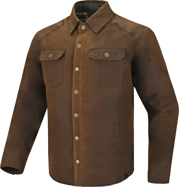 RAMBLER WAXCTN SHRT BRN
