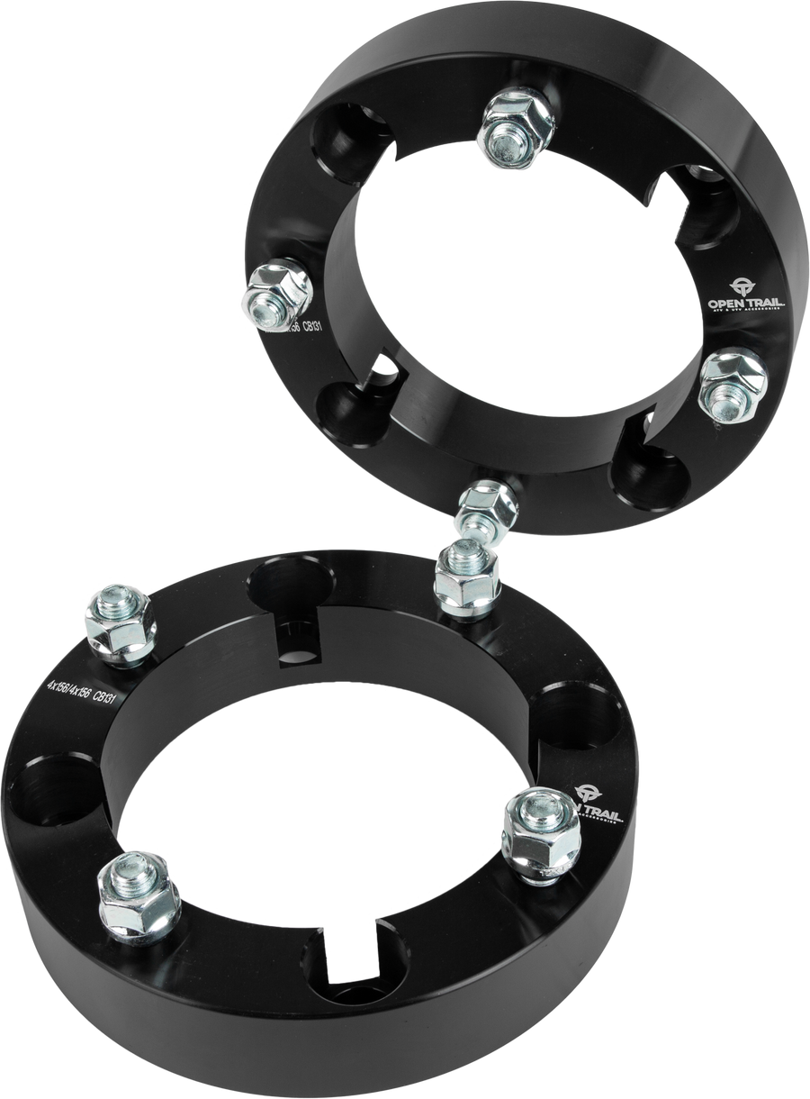 WHEEL SPACER 1.5" 4/156 STUD: 12MM X 1.5MM | AC-06657-2BK