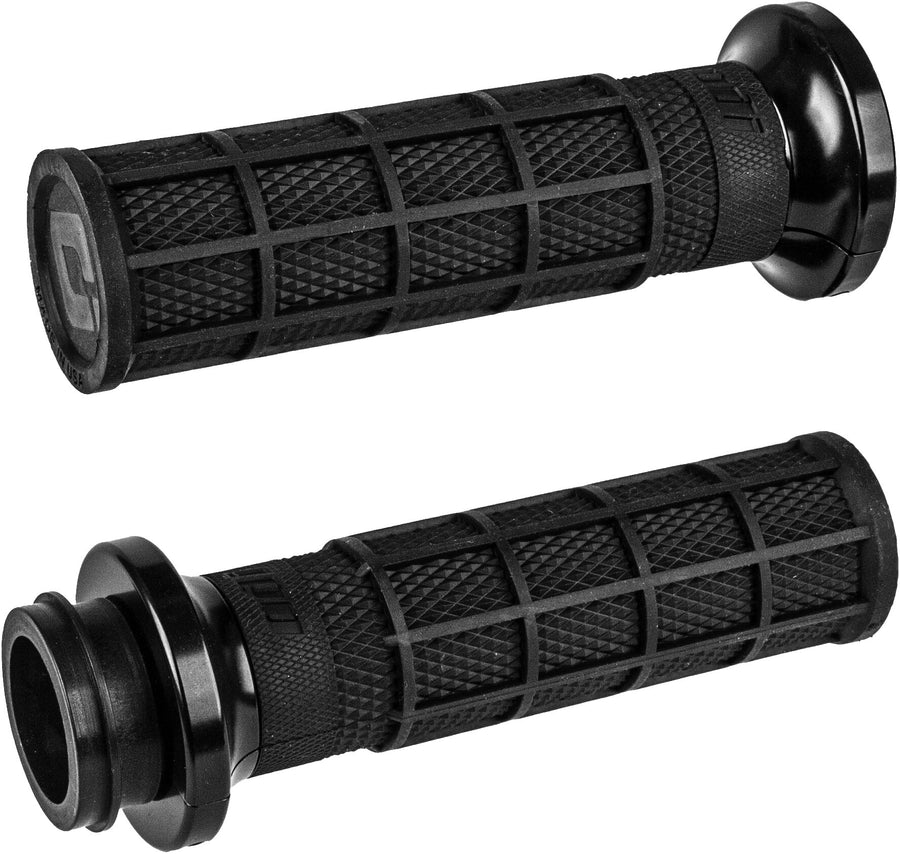 LOCK-ON HART-LUCK FULL-WAFFLE BLACK/BLACK INDIAN TOURING | V31ITW-BB-B