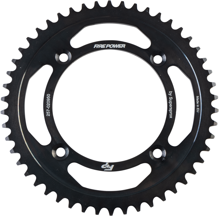 REAR SPROCKET STEEL 50T BLK