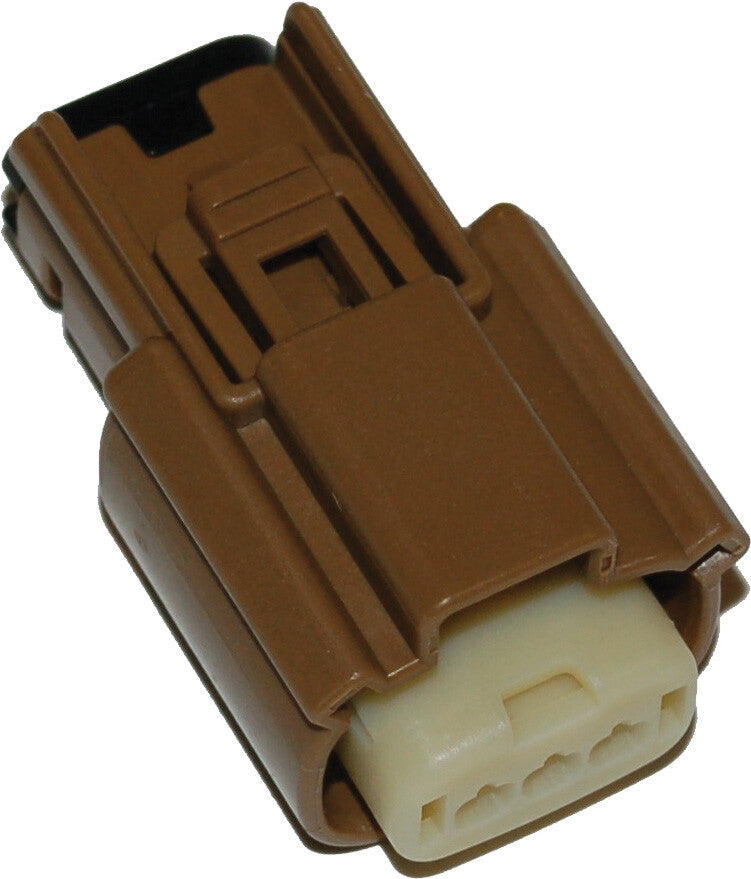 3-PIN FEMALE CONNECTOR BROWN HD 72542-07BN 07-UP | NM-33471-0303