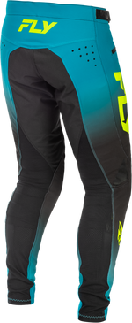 RAYCE BICYCLE PANTS TEAL/BLACK/LIME SZ 38