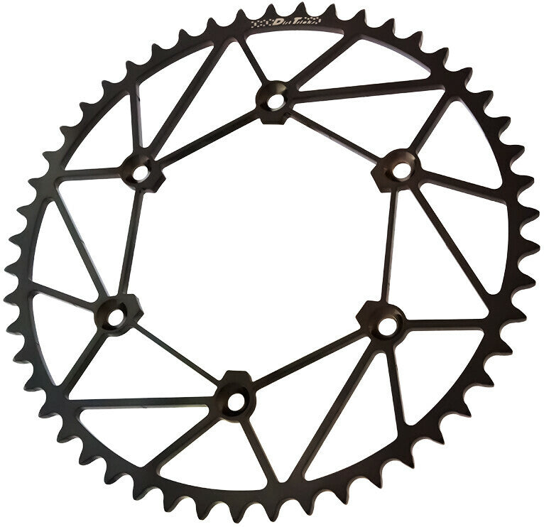 REAR  SPROCKET  CHROMOLY 50T-428 BLACK K/G/H