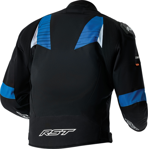 TRACTECH EVO D3O JACKET BLACK/BLUE TEXTILE
