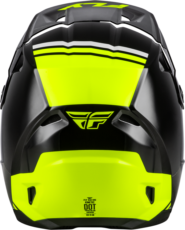 KINETIC VERDICT HELMET BLACK/HI-VIS/GREY