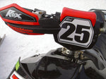 ROX S/M FRONT NUMBER PLATE BLK