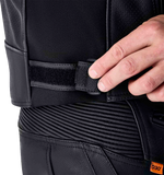 TRACTECH EVO D3O JACKET BLK/WHI LEATHER