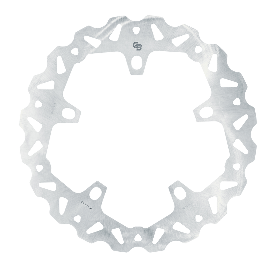 ROTOR 12.5" SOLID WAVE FR STAINLESS
