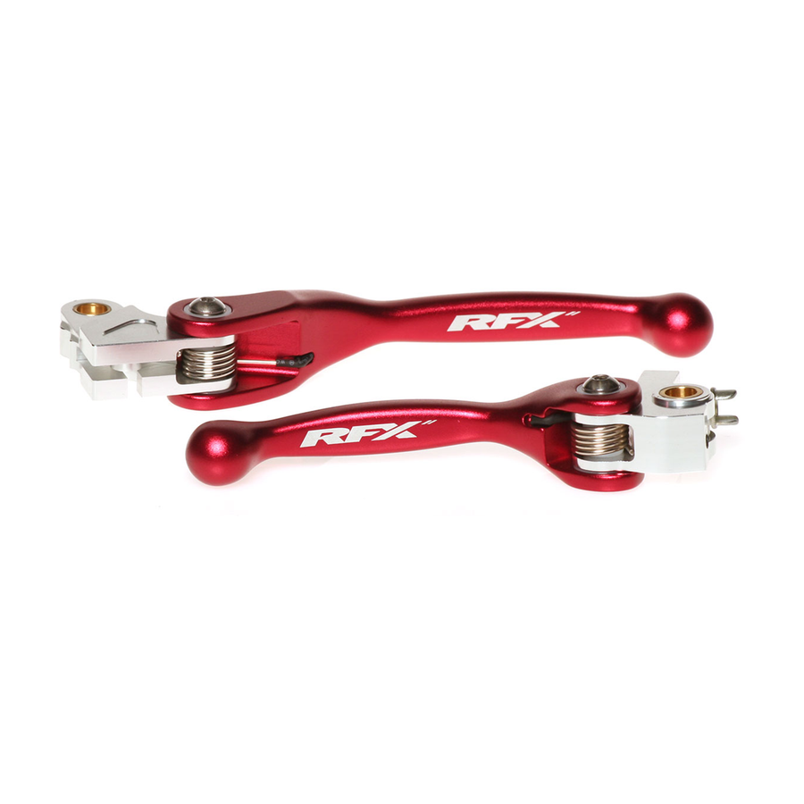 FLEXIBLE LEVER SET RED HUSQ/GAS | FXFL 71000 55RD