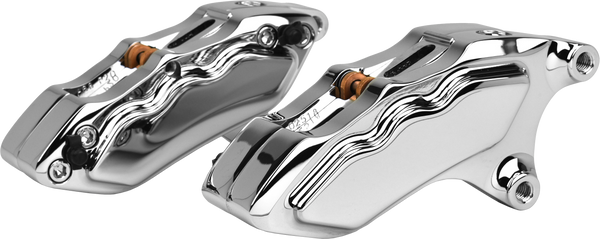 6 PIST FRONT DUAL CALIPER KIT CHROME FOR 11.8" ROTOR