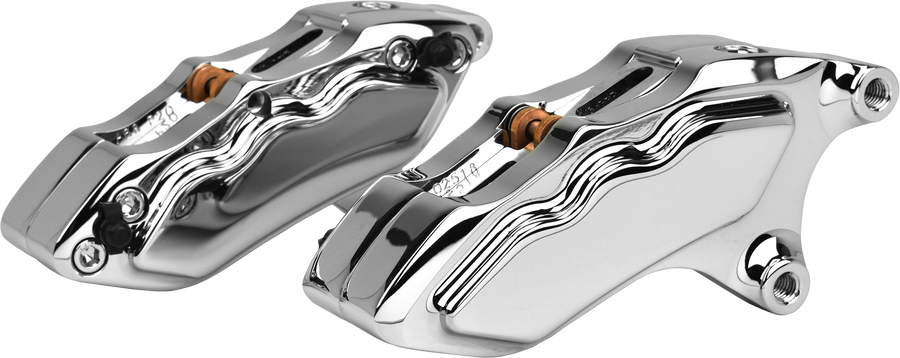 6 PIST FRONT DUAL CALIPER KIT CHROME FOR 11.8" ROTOR