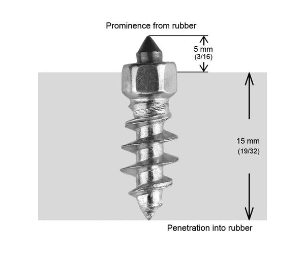 18MM STANDARD SCREW STUDS QTY 1000 | ST-181000R