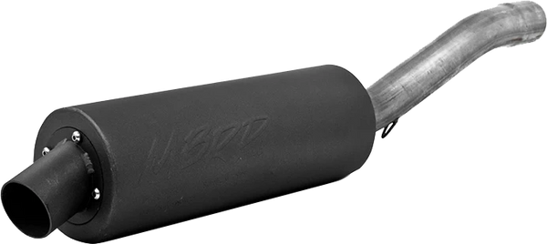 SINGLE SLIP-ON SYSTEM W/ 4.25" SPORT MUFFLER BLK | AT-6205SP