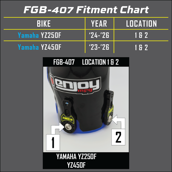 TAMER FORK GUARD BRACKET SINGL BLACK