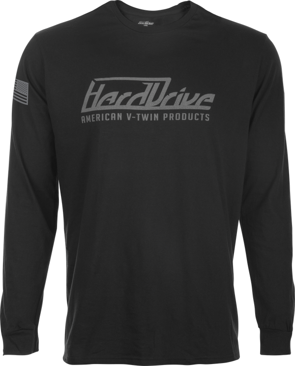 LONG SLEEVE BLACK/GREY 3X | 800-02053X