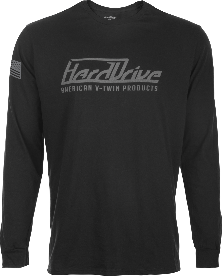 LONG SLEEVE BLACK/GREY 3X | 800-02053X